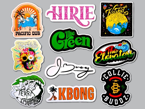 Modern reggae vinyl - vinyl, sticker