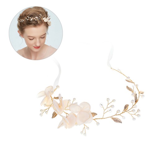 Cerchietto sposa accessori - cerchietto,