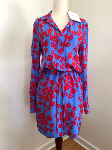 Abito camicia seta diane von - camicia,