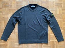 Maglione STONE ISLAND originale uomo grigio taglia XL 100% lana