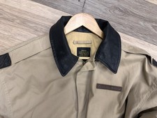 Giacca da volo vintage Avirex A-2 bomber cotone pelle militare made in USA L