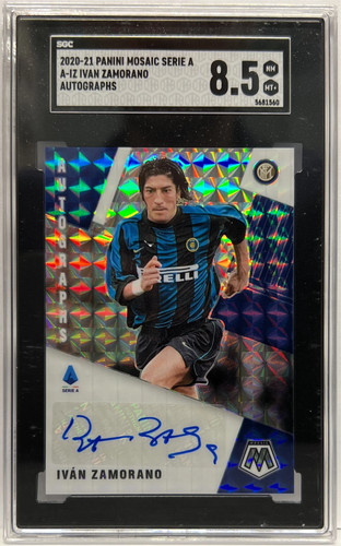 Ivan zamorano autograph mosaic - autograph,