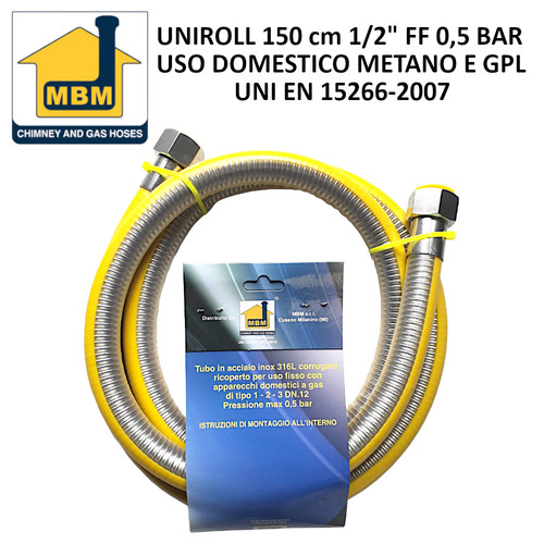 Tubo flessibile gas metano - tubo,