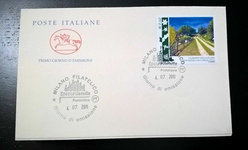 Fdc italia 2011 giardino - fdc,
