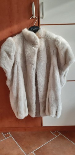 Pelliccia visione bianco - pelliccia,