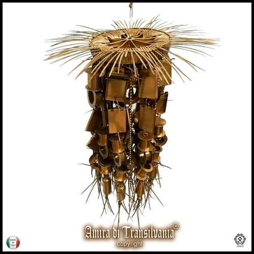 Chandelier crystals ceiling - chandelier,