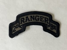 Patch linguetta spalla sottomessa 2° Battaglione Ranger