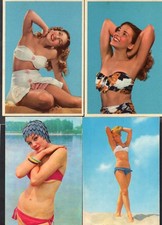 Lotto cartoline pin up - di,