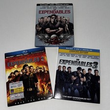 The Expendables 1-3 Blu Ray