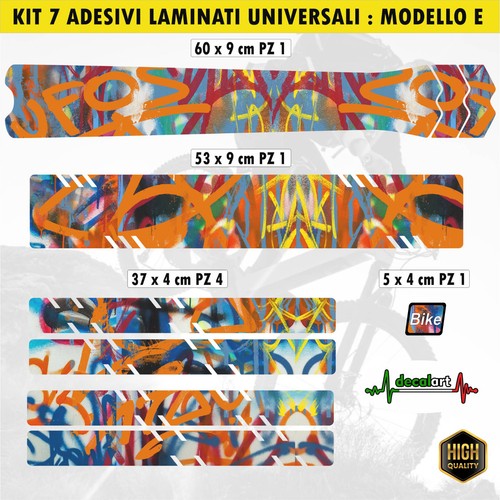 L323 set adesivi telaio - 7,