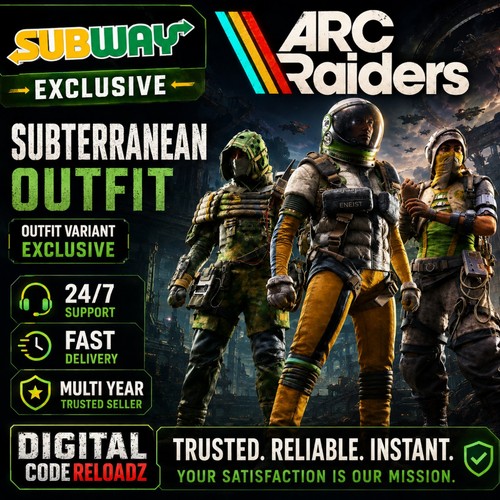 Arc raiders subway outfit - arc,