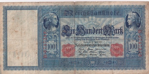 100 marchi germania - 100,