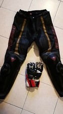 Pantalone piena pelle Dainese T-Age Tag.52 usato 3 volte