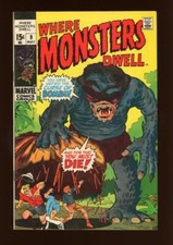 Where Monsters Dwell 9 VF/NM
