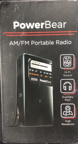 Radio portatile powerbear - radio,