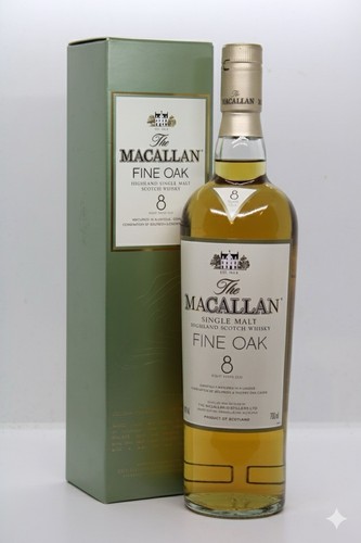 Macallan 8yo fine oak 700ml - 8yo,