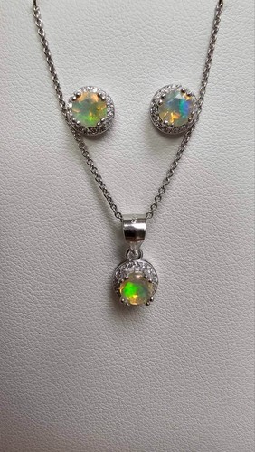 Orecchini collana aureola
