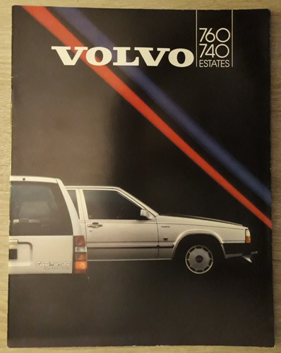 Volvo 740 760 depliant gamma - 740, e