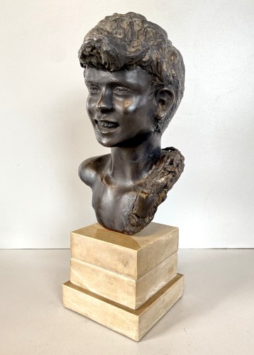 Scultura bronzo firmata - bronzo,