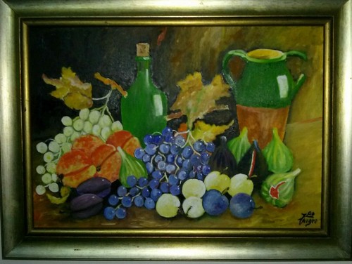 Quadro dipinto olio tela - quadro,