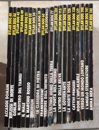 Blocco numeri dylan dog - 20,
