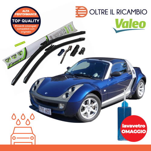 Kit spazzole tergicristalli - spazzole,