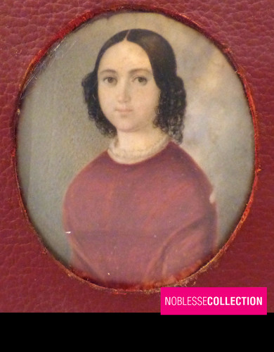 Antico ritratto giovane - giovane, donna