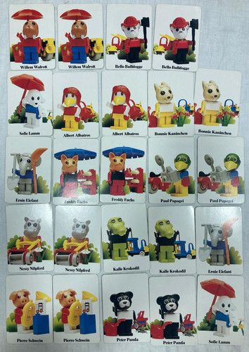Lego fabuland carte memory - lego,