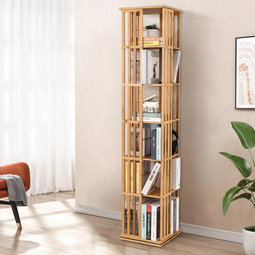 Libreria girevole legno - libreria,