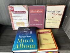 Mitch Albom Lot of 5 Books -