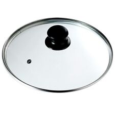 Coperchio in vetro temperato per padella pentola foro vapore vetro infrangibile