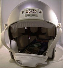 Casco Da Football Rawlings Impulse Argento Taglia M