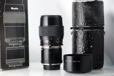 Minolta MC Macro Rokkor 100mm f3,5 + Tube 1:1  in Very Good Condition With Box