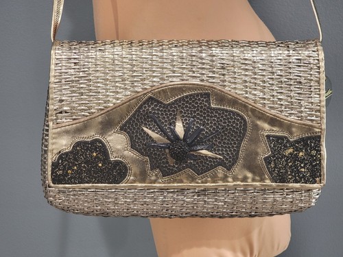 Rodo vintage tessuto - tessuto, rafia