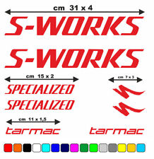 Kit adesivi in vinile tuning per telaio bici strada S-WORKS-TARMAC-SPECIALIZED