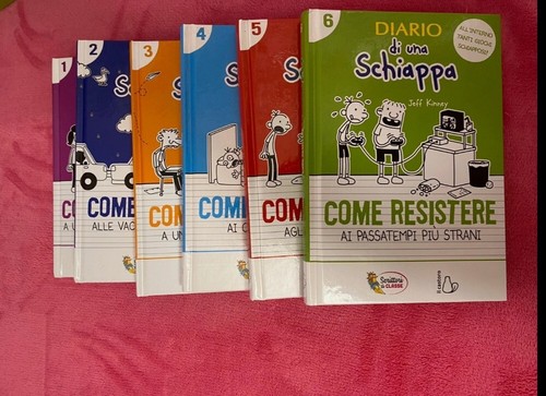 Serie completa libri diario - completa, 6