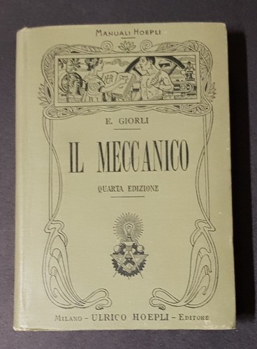 Manuali hoepli meccanico - hoepli, il