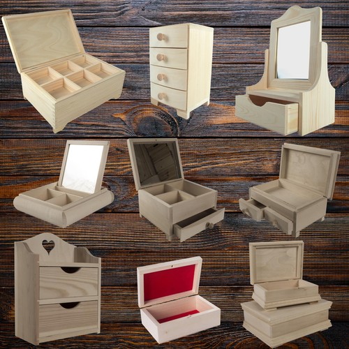 Scatole legno decorative - legno,