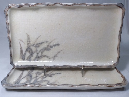 Coppia piatti ceramica - coppia, in