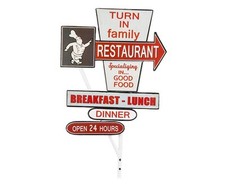 TARGA RISTORANTE COLAZIONE