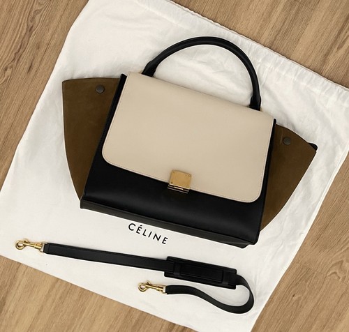 Céline borsa media pelle - media,