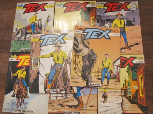 Lotto tutto tex costa - 8,