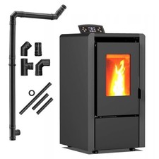Stufa a pellet 6,3 kW potenza