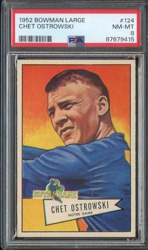 1952 bowman large 124 chet - #124,