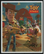 Foglietto "Buzz, Woody & Co., Toy Story", 1997 - Uganda - DISNEY ** [DIS22a]