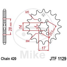 Pignone 14 Denti Divisione 420