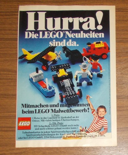 Rara pubblicità lego legoland - rara,