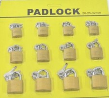 SET 12 LUCCHETTI AD ARCO CON 2