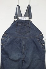 Salopette BABY AND ME(Cod. S287)Tg.M Premaman Jeans usato vintage Original