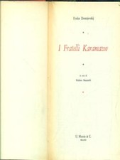 I FRATELLI KARAMAZOV FJODOR DOSTOJEVSKIJ MURSIA 1964